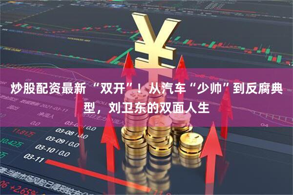 炒股配资最新 “双开”!从汽车“少帅”到反腐典型,刘卫东的双面人生